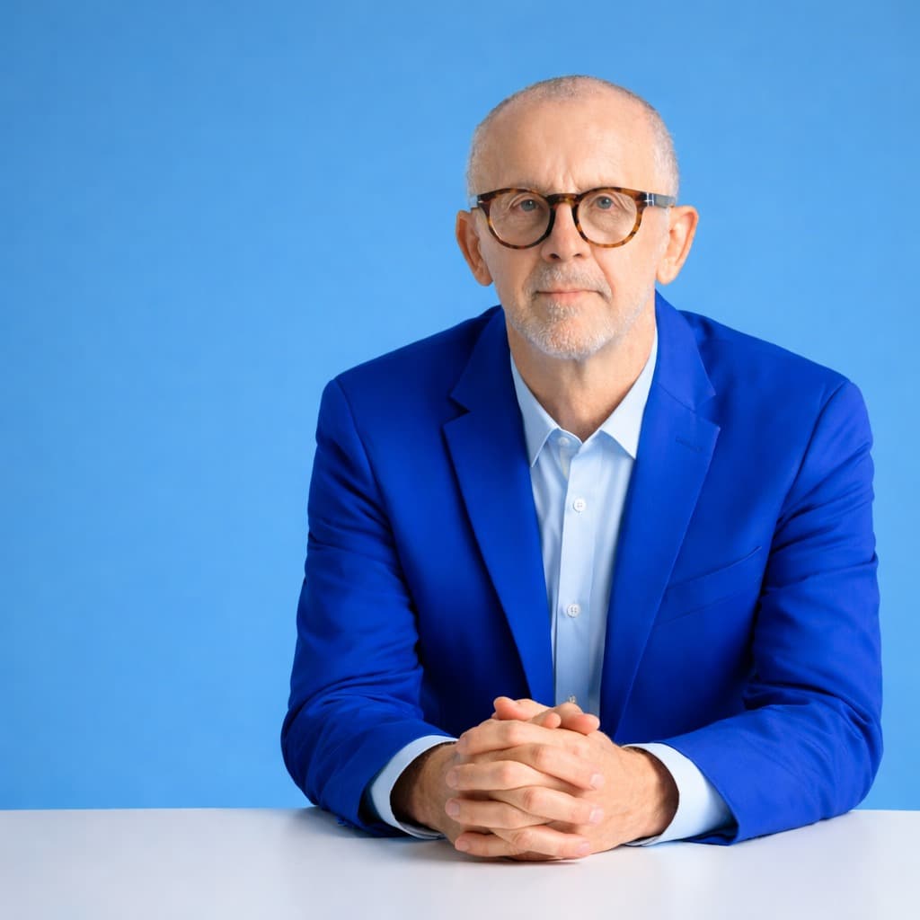 Lorenzo Faetanini durante una consulenza immobiliare